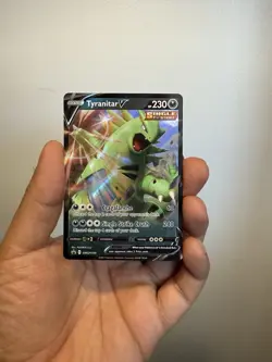 Tyranitar V SWSH109 SWSH: Sword & Shield Promo Cards Holo - Image 1