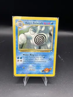 (NM) Misty's Poliwrath 31/132 Gym Heroes Pokemon Card TCG | SEE PICS - Image 1
