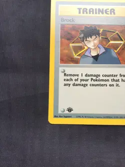 Pokemon Cards: Gym Heroes 1st Edition Rare: Brock 98/132 - Image 5