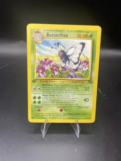 (NM) Butterfree 1st ed Jungle 33/64 Pokemon Card - WOTC - SEE PICS - Image 1