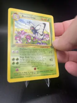 (NM) Butterfree 1st ed Jungle 33/64 Pokemon Card - WOTC - SEE PICS - Image 3