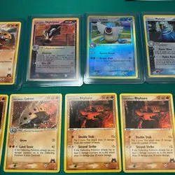 Pokemon TCG EX Team Magma vs Aqua 40+ Card Lot, Holo + Rare + Regulars LP/MP - Image 3