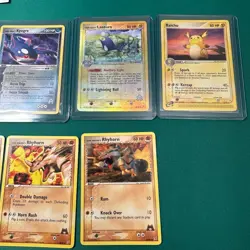 Pokemon TCG EX Team Magma vs Aqua 40+ Card Lot, Holo + Rare + Regulars LP/MP - Image 5