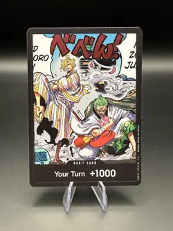 DON!! Card ALT ART Sanji & Zoro OP06 One Piece TCG Wings of the Captain ENGLISH - Image 1
