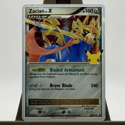 Zacian LV. X SWSH135 SWSH: Sword & Shield Promo Cards Holo - Image 1