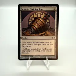 Magic The Gathering Sensei's Divining Top Champions of Kamigawa Regular NM - Image 1