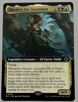 MTG Lorwyn Eclipsed Maralen Legendary Creature RARE REGULAR #0376 - Image 1