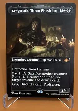 Yawgmoth, Thran Physician (Borderless) Dominaria Remastered Regular - Image 1