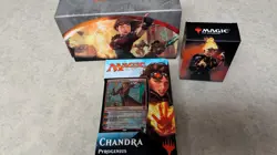 MTG Chandra Collection Bundle: Kaladesh Deck, 2 Boosters, Funko, Binder + More - Image 1