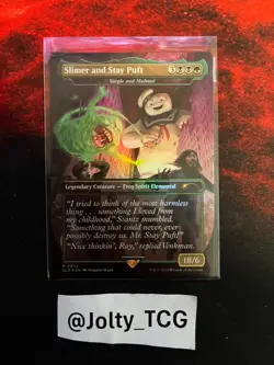 Slimer and Stay Puft - Yargle and Multani (Rainbow Foil) Secret Lair Drop #0872 - Image 1