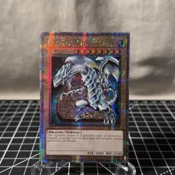 YU-GI-OH! Blue-Eyes White Dragon LC01-EN004 QCSR (NM) - Image 1