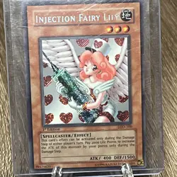 Injection Fairy Lily – 1st Edition LOD-100 – Ultra Rare – LP – Yu-Gi-Oh! - Image 1