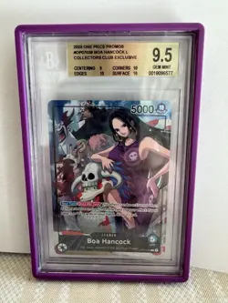 BGS 9.5 Boa Hancock PSA Magazine Promo OP07-038 One Piece English - Image 1
