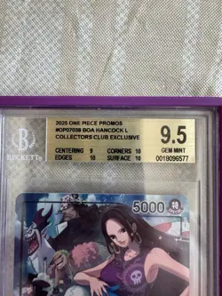 BGS 9.5 Boa Hancock PSA Magazine Promo OP07-038 One Piece English - Image 3