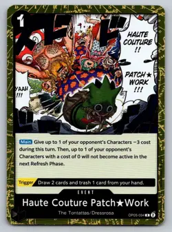 Haute Couture Patch Work OP05-094 One Piece FOIL Card - Image 1