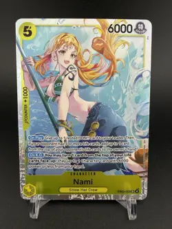 Nami One Piece EB03-053 SR NM/M English (Read Qty 3 Avail) - Image 1