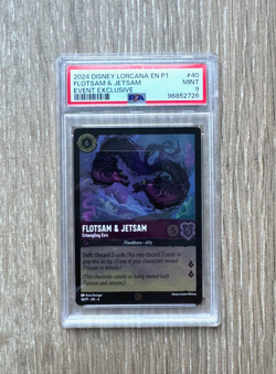 Lorcana Flotsam and Jetsam,Bucky Squirrel Squeak Tutor, Dragon Fire Promo - Image 1