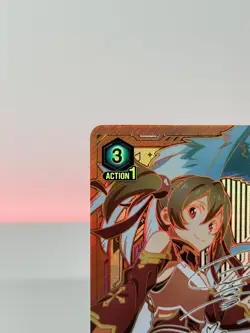 Union Arena Sword Art Online 2 Star Signature Silica/Keiko Ayano NM+ English - Image 3