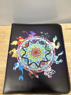 Card Binder for Pokemon Cards Holder Fits 900 Cards w/ 50 Removable Sleeves - Image 1