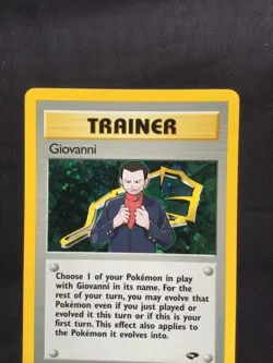 Pokemon Cards: Gym Challenge Rare Holo: Giovanni 18/132 - Image 2