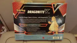 Pokemon TCG Dragonite V Box Includes 1 Foil Promo Card and 4 booster packs New - Image 2