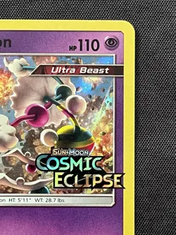Blacephalon SM221 Holo Card Cosmic Eclipse Stamped Promo - Image 4