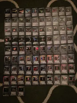 Star Trek CCG 1st Edition The Borg 83 card set, no duplicates, 1 rare included - Image 1