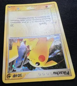 Pikachu 13/17 POP Series 4 Holo Vintage Pokemon Card - LP - Image 4