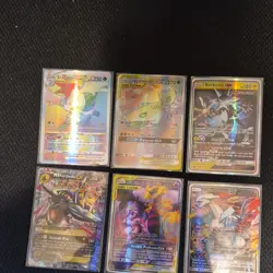 Pokemon GX EX VSTAR Tag Team Holo Card Lot - Shaymin, Celebi, Venusaur (6) - Image 1