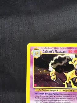 Pokemon Cards: Gym Challenge Rare Holo: Sabrina's Alakazam 16/132 - Image 3