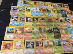 Pokemon Lot of 50 Cards Vintage Heavy Played WOTC Kabuto Fossil Base Jungle Neo - Image 5