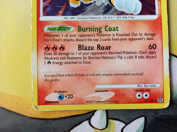 Entei 4/132 Holo Rare Secret Wonders Pokemon Card - Image 4