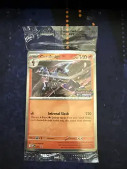 Phantasmal Flames STAFF Sealed Promo Pack - 4 Cards Pokemon TCG Mega Evolution - Image 1