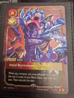 Rek'sai Void - Riftbound - METAL card - Limited edition - Image 1