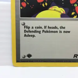 Pokemon Card Sleep! Rocket’s Secret Machine 79/82 First Edition Team Rocket #23 - Image 4