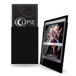 60 Ultra Pro Gloss Eclipse Small Jet Black Card Sleeves Deck Protector Japanese - Image 4