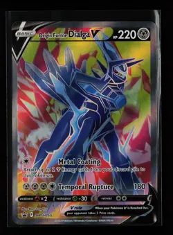 Origin Forme Dialga V SWSH255 Holo SWSH: Sword & Shield Promo Pokemon Card - Image 1