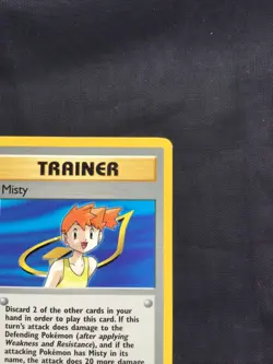 Pokemon Cards: Gym Heroes 1st Edition Rare: Misty 102/132 - Image 3