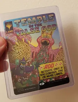 FOIL Temple of the False God Encyclopedia Secret Lair - Image 1