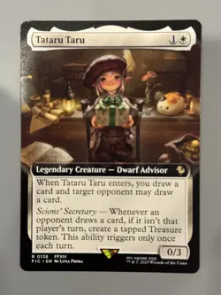 Tataru Taru (Extended Art) Commander: Final Fantasy Regular Non Foil NM - Image 1