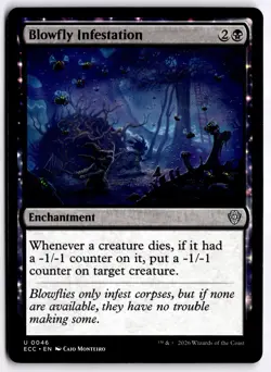 Blowfly Infestation NM ECC Commander: Lorwyn Eclipsed MTG - Image 1