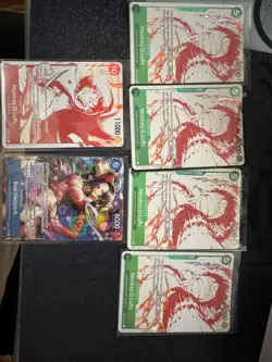 Monkey.D.Luffy OP07-033/ ST10-006 Luffy/ Boa EB03-026 SR BUNDLE - Image 3