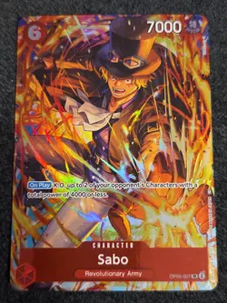 Sabo (Illustration Box Vol.5) OP05-007 One Piece Promotion Cards Foil - Image 1