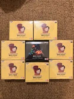 One Piece OP06 & OP07 Sealed English Booster Box Bundle - Image 1
