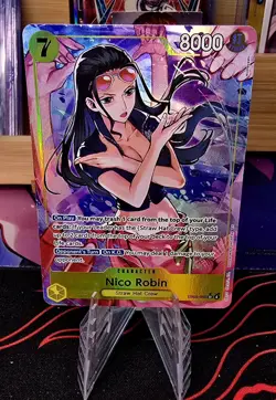 Nico Robin EB03-055 One Piece Heroines Collection Alternate Art SR - Image 1