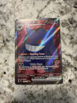 Pokemon Gengar EX TCG Temporal Forces Ultra Rare Card Near Mint Condition - Image 1