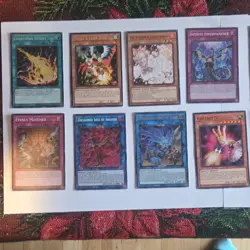 Konami Yu-Gi-Oh! TCG 1st Edition 14 Card Lot - Lightning Storm, Ash Blossom, Un… - Image 1