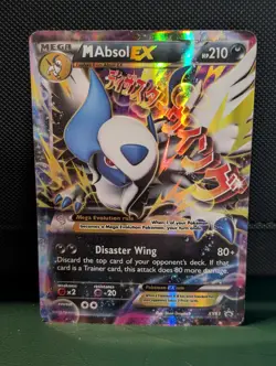 Pokemon XY XY63 M/Mega ABSOL EX HOLO FOIL CARD - Image 1