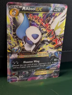 Pokemon XY XY63 M/Mega ABSOL EX HOLO FOIL CARD - Image 2