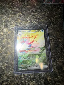 Pokemon TCG Milotic EX Special Illustration Rare Card 237/191 Surging Sparks - Image 3